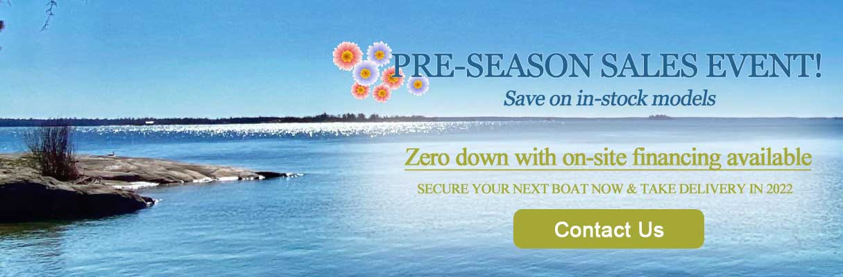 2022 Spring Savings Event:  Zero down with on-site financing available