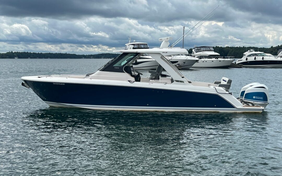 2019 Tiara 34 LS with Twin Yamaha 350 Engines