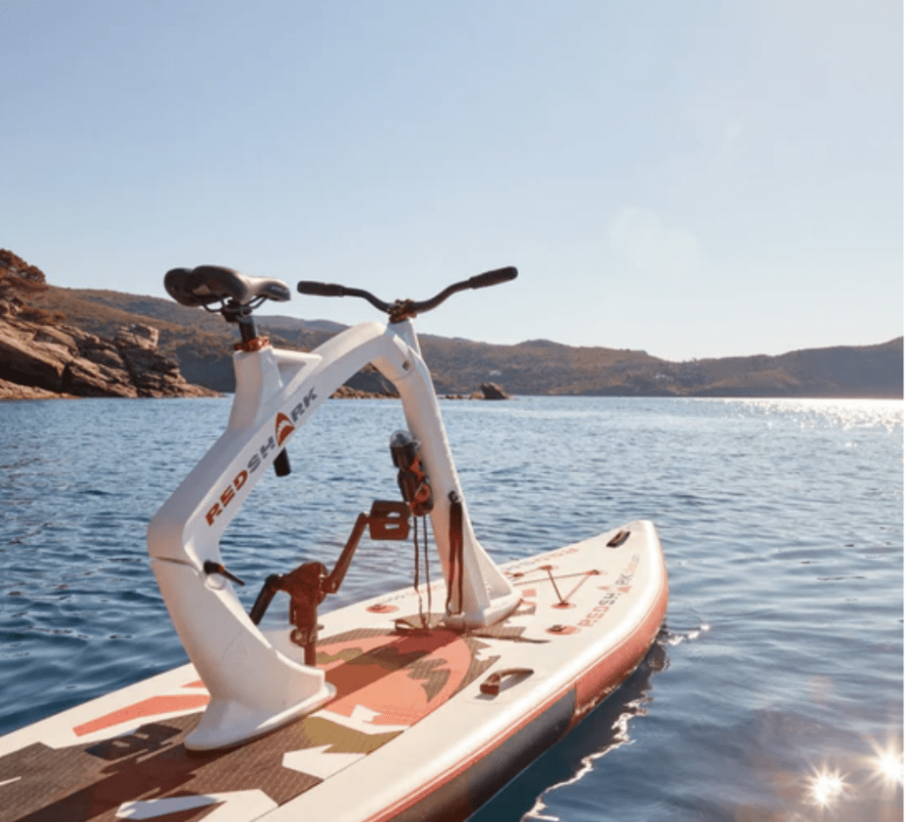 2024 Red Shark Inflatable Water Bikes Enjoy Surf